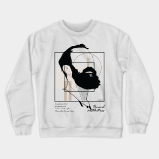 Beard aesthetics version 10 Crewneck Sweatshirt